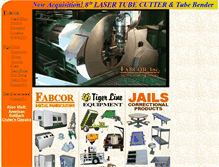 Tablet Screenshot of fabcor.com